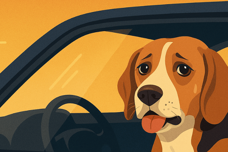 Chiens enfermés dans les voitures en été : comment réagir pour éviter un drame ?
