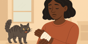 Morsure de chat : un geste banal aux conséquences parfois graves