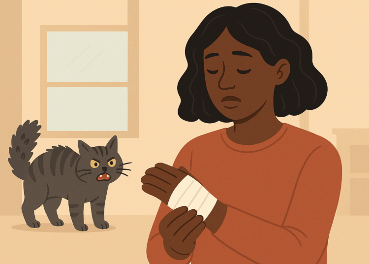 Morsure de chat : un geste banal aux conséquences parfois graves