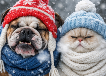 Froid, neige, gel : comment protéger chiens et chats en hiver ?